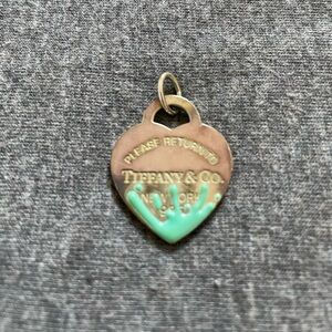 Tiffany & Co splash heart pendant